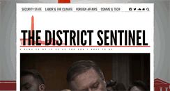 Desktop Screenshot of districtsentinel.com